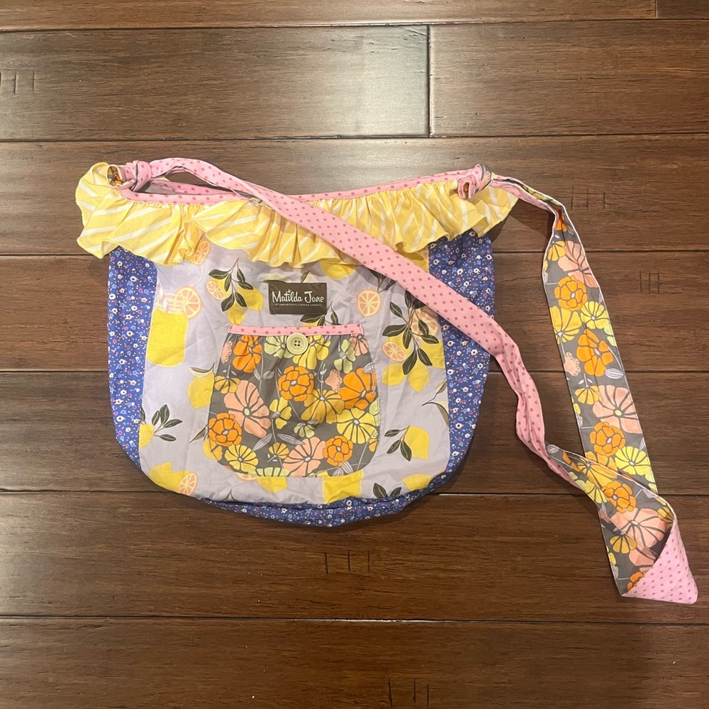 Matilda Jane Lemon Zest Joey Bag Purse Hobo